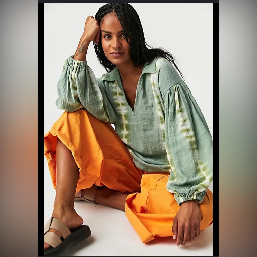 KINGA CSILLA 
Rocket Tie Dye Mascali Blouse